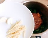 ホットクックでつくる鶏のセロリ煮作り方2写真