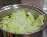 葉っぱも使う♪辣白菜風☆白菜の甘酢漬け作り方2写真