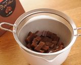 オレンジとチョコろてんのデザート作り方1写真