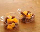 オレンジとチョコろてんのデザート作り方3写真