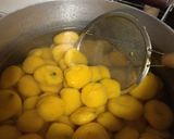 かぼちゃ団子のお汁粉作り方4写真
