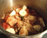 カレー風味　手羽元と里芋のトマト煮作り方7写真