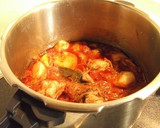 カレー風味　手羽元と里芋のトマト煮作り方8写真