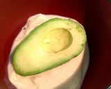 すぐできる!アボカドと湯葉の黄身添え作り方2写真