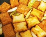 簡単！厚揚げと葱の甘辛煮☆作り方4写真