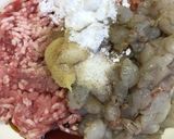 簡単美味しいな白菜海老の餃子の具作り方4写真