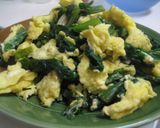 スピード朝食！ほうれん草の卵炒め♪作り方6写真