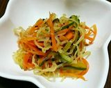 きゅうりとこんにゃくのきんぴら作り方8写真