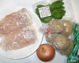 鶏もも肉と野菜のバジルソース煮♪簡単作り方1写真