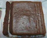 チョコロールケーキ作り方15写真