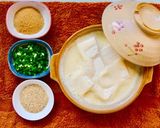 豆乳あんかけ湯豆腐作り方4写真