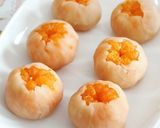 和菓子★レンジで作る「みかん大福」作り方7写真