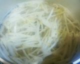 ワカメとモヤシのスープ(ショウガ風味)作り方4写真
