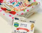 砂糖控えめ時短デコレーションケーキ作り方1写真