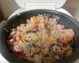 焼き豚と豚肉の中華おこわ　本格的で簡単作り方22写真