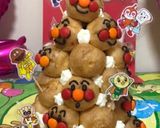 アンパンマン 誕生日 ケーキ パーティー作り方7写真