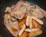 おろし豚焼き煮作り方2写真