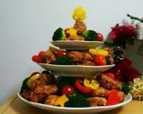 X'masに☆カリカリ焼き肉のたれ唐揚げ作り方8写真