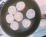 れんこんのはさみ焼き作り方4写真