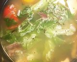 一人暮らしに!簡単あったか野菜スープ♪作り方4写真