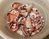 するめいかゲソで炒め。作り方4写真