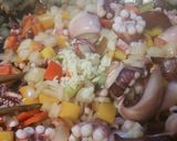 するめいかゲソで炒め。作り方6写真