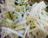 シャキシャキ大根ツナサラダ作り方1写真