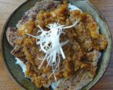 やわらかステーキ丼作り方7写真