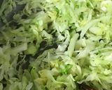 キャベツと鮭フレークのホットサンド風作り方2写真