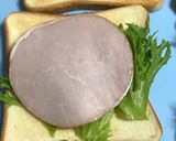 キャベツと鮭フレークのホットサンド風作り方4写真