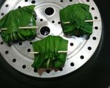 おせち⏹️鶏の葉包み蒸し(チンゲン菜)作り方11写真