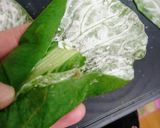 おせち⏹️鶏の葉包み蒸し(チンゲン菜)作り方10写真