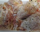 鶏手羽もとのエビチリ風作り方3写真