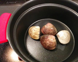 はまぐりの酒蒸し焼きとお吸い物作り方3写真