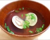 はまぐりの酒蒸し焼きとお吸い物作り方12写真