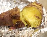おやつランチ♪美味♪ＩＨグリルで焼き芋作り方4写真