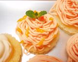 みかんのモンブラン風ケーキ作り方12写真