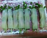 もやし､豆苗､ウィンナーの包み焼き作り方2写真