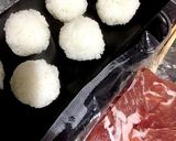 簡単おしゃれ♡生ハムおにぎり作り方1写真