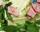 映える♪たまごサンドでサンドイッチケーキ作り方4写真