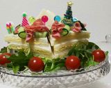 映える♪たまごサンドでサンドイッチケーキ作り方5写真