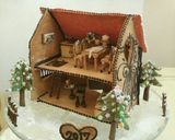 クリスマスに♪お菓子の家２０１７　作り方15写真