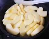 パウンドケーキ型で タルトタタン作り方3写真