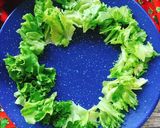 生ハムローズのクリスマスリースサラダ作り方1写真