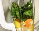スイスチャードでグリーンスムージー作り方3写真