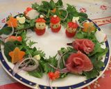 Christmasリースサラダ作り方5写真