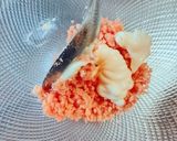 朝食に！鮭フレークと卵のオープンサンド作り方3写真