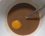 板チョコ1枚！ふわしゅわ湯煎焼きショコラ作り方3写真