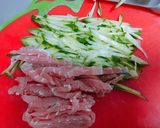 生ハムユッケ♡おつまみに最高!作り方1写真