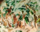 いくらと鮭ときのこのクリームパスタ♡作り方7写真
